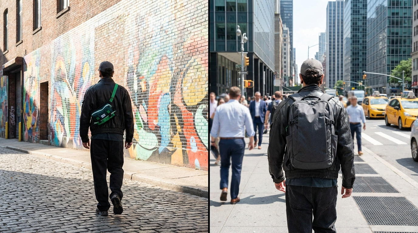 Jekyll or Hyde? The Bag That Turns into a Backpack