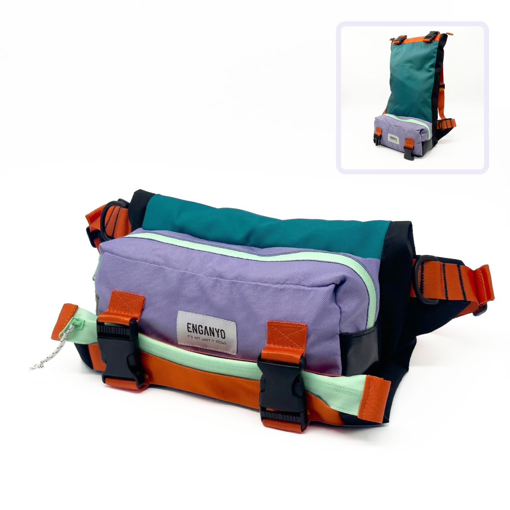 Lilac Rebel Convertible Bag