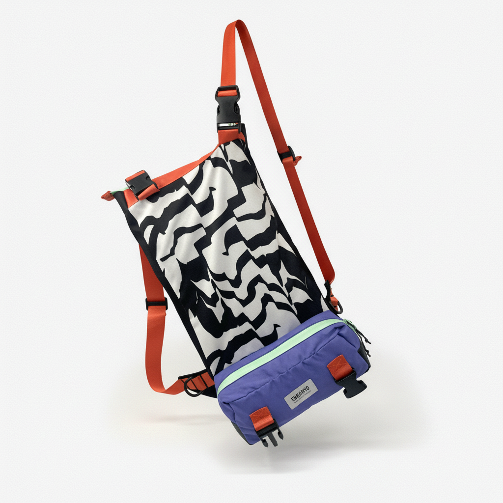 Purple Voltage Convertible Bag