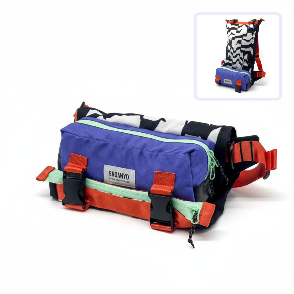 Purple Voltage Convertible Bag